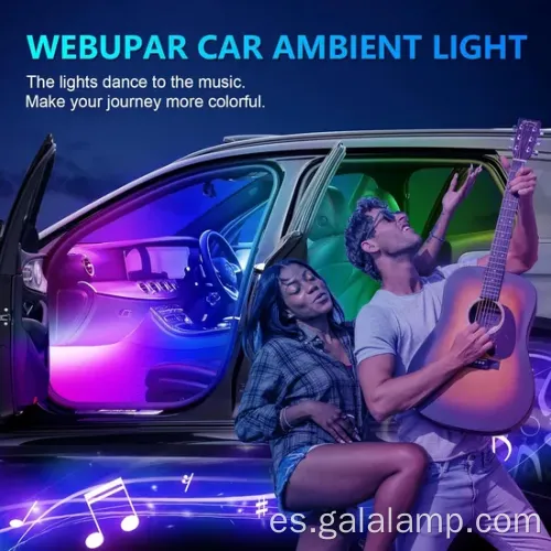 Vibrante LED Neon Light Strip Strip Ambiamiento